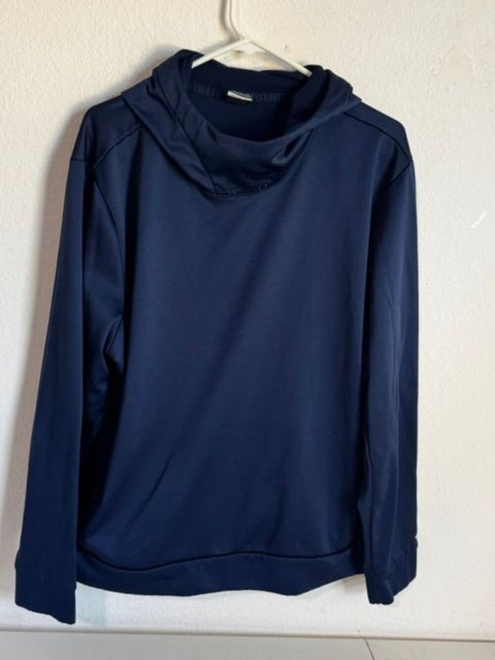 Jordan Men's Navy and Blue Hoodie size XL